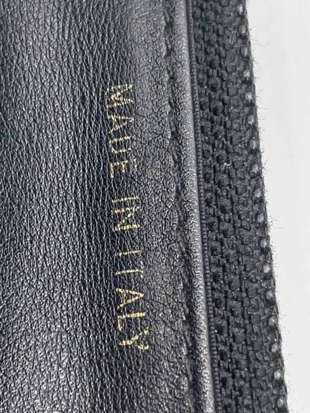 CHANEL Leather Black WOC W/Box